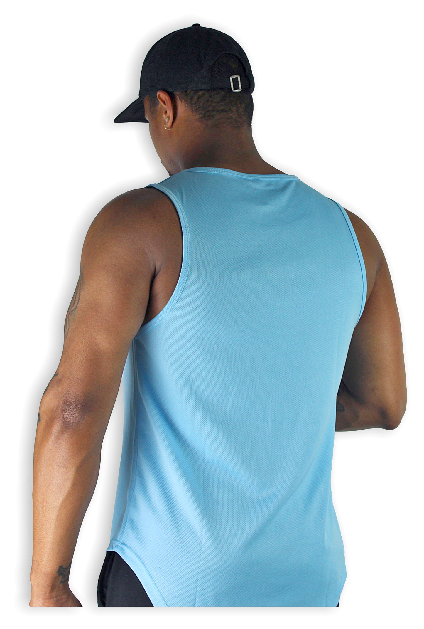 Level Up Tanktop Lichtblauw