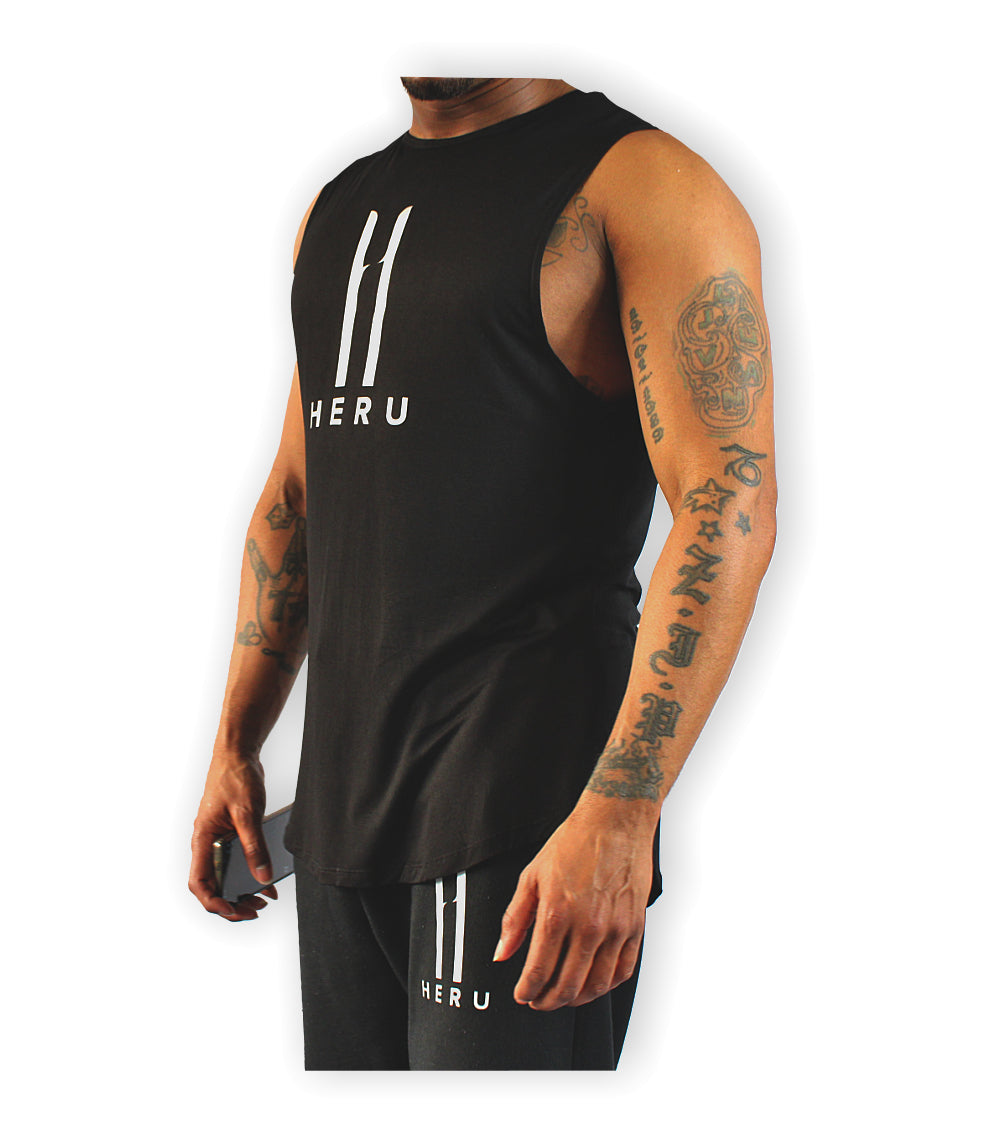 Performance Tank Top Heren Zwart