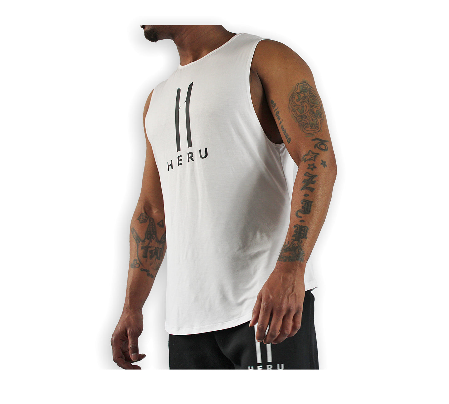 Performance Tank Top Heren Wit