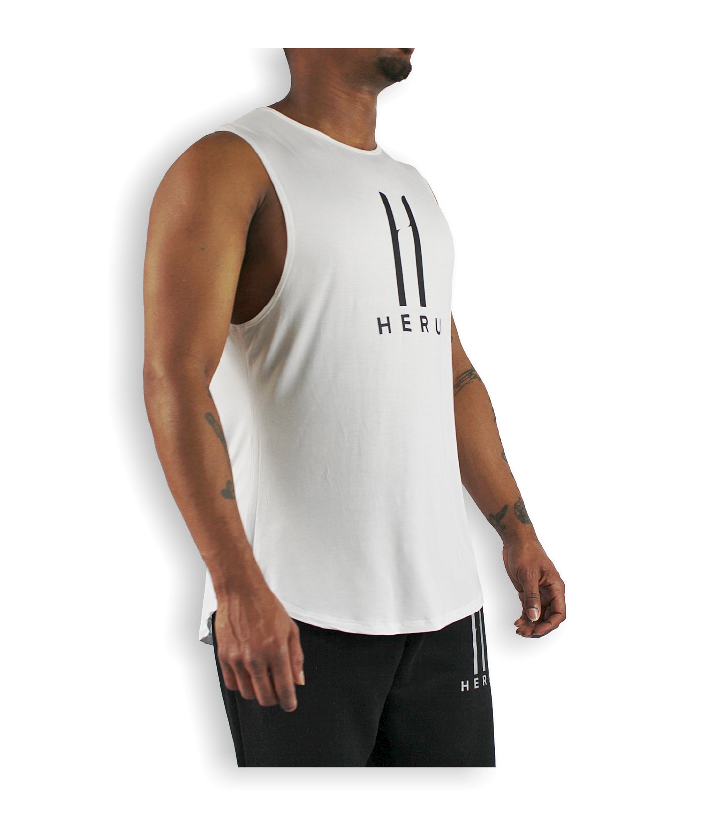 Performance Tank Top Heren Wit